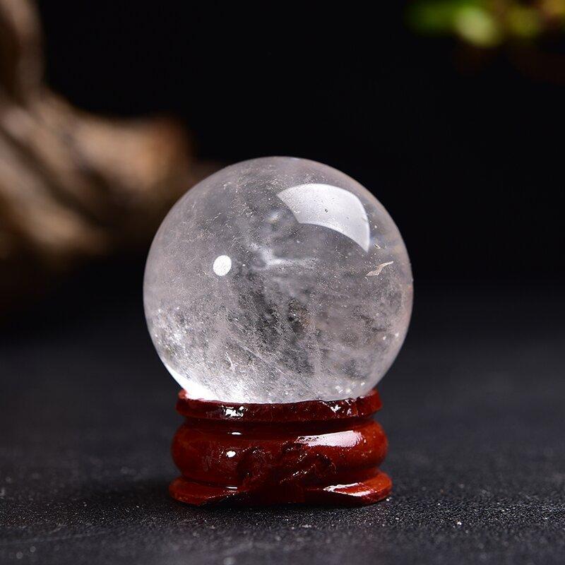 Natürliche Kristallkugel, Heimbüro, Schreibtisch-Dekoration, Ornamente