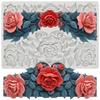 Rose Flower Silicone Mold Rose Fondant Molds Cake Decorating Tools Cupcake Topper Candy Resin Clay Chocolate Gumpaste Mold