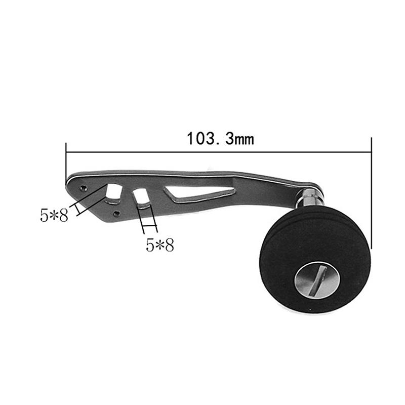 Einzelner Angelrollenhenkel für Multirolle/Baitcaster-Rolle Angelrad