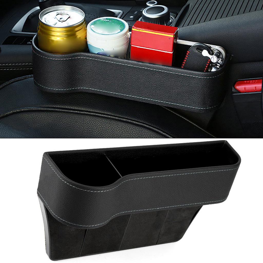 Car Seat Gap Crevice Organizer Storage Box Case Pocket Phone Key Water Cup Holder