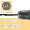 13Pcs Twist Drill Bit 1/4in Hex Shank 1.5‑6.5mm Fast Change for Wood Plastic Metal Hex Shank Twist Drill Bit Twist Drill Bit