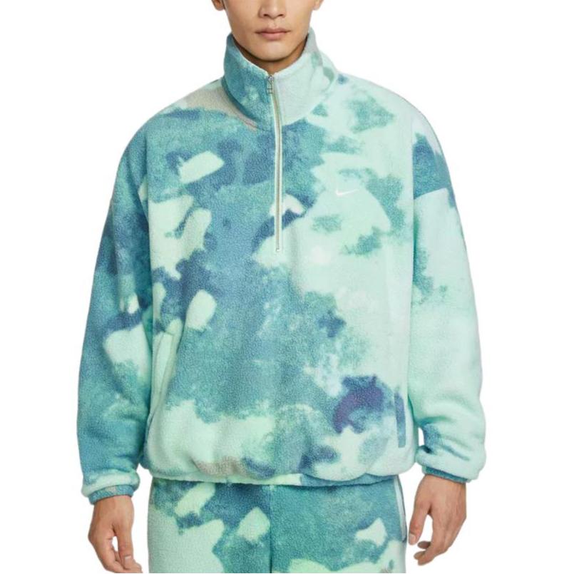 

Чоловіча флісова куртка Nike Sherpa Hz Naos Stand Collar Zip Casual Logo HV3542-345 L