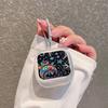 Clear Earphone Cases Cover With Hook Case For Samsung Galaxy Buds 4 Pro Live 2Pro 2 4Pro 3Pro 3 FE Star Moon Pattern