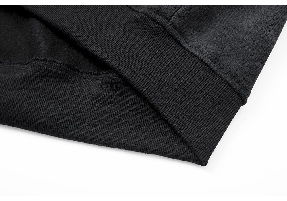 Men's Versatile Zipper Hooded Jacket for Spring & Autumn - Casual Sporty European Size Hoodie Cardigan