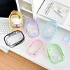 PVC Data Cable Storage Bag Transparent Dolls Outdoor Bag Plush Dolls Storage Pouch  for 13cm Dolls