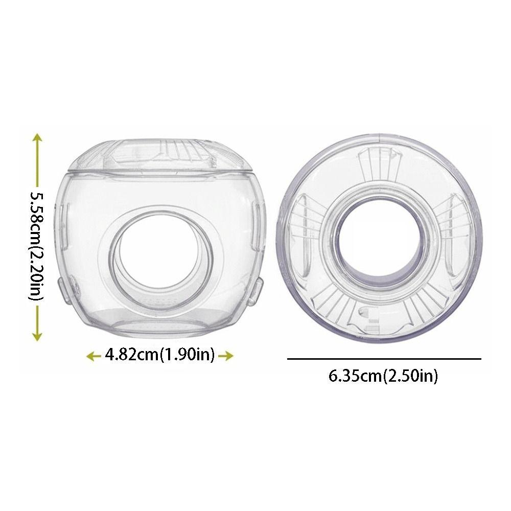 Hard-to-Remove Design Child Safety Door Knob Cover Dual-Lock Door Knob Locks For Toddlers