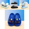 Kids Cartoon Comfortable Slippers Soft Sole Non Slip Ninja Design Perfect For Home Use
