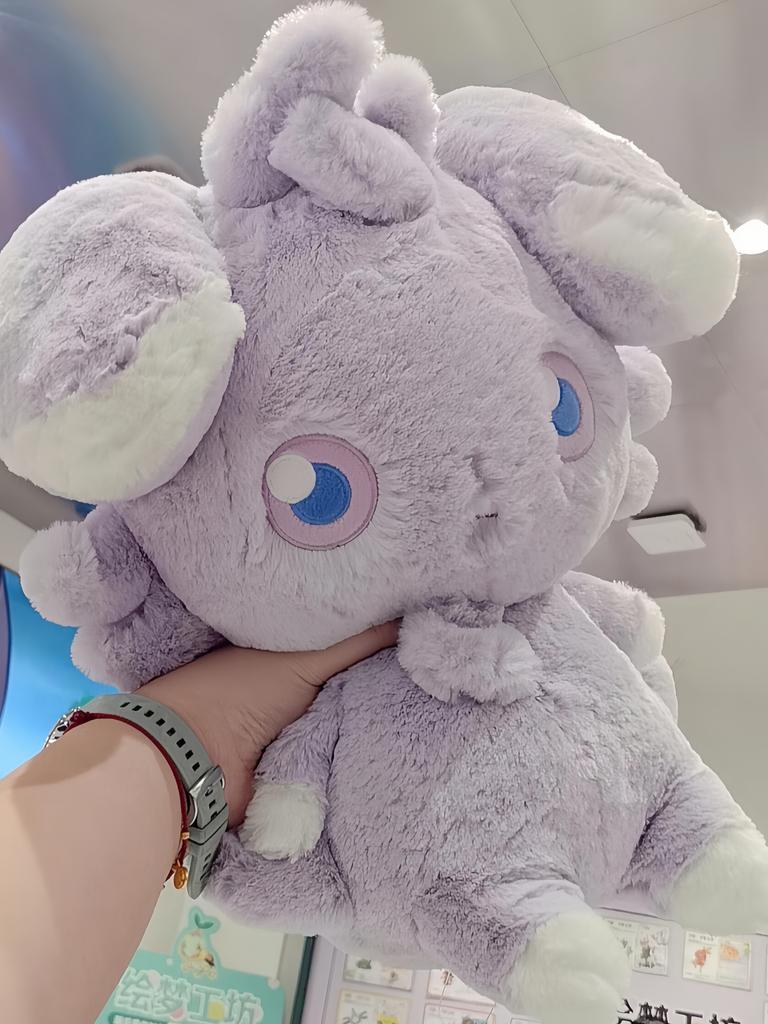 Soft Fluffy Pikachu Espurr Plush Toy Espurr Stuffed Anime Kawaii Chubby  Espurr Plushies Doll Sofa Bed Home Decor Gifts