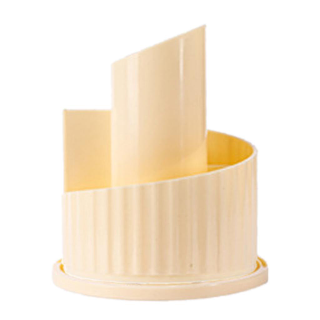 Rotatable Makeup Brush Holder Large Capacity Rotate Dustproof Cosmetic Brush Organizer