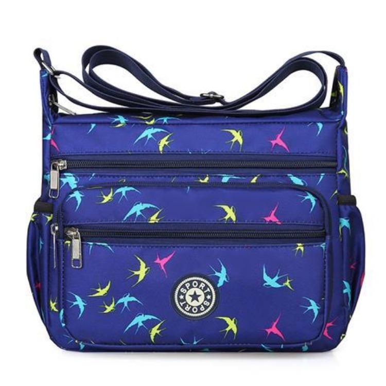 Dame Flerlags Skulderveske Crossbody-veske Ryggsekk Oxford-stoff Dameveske Stor Kapasitet Morsveske
