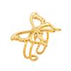 Retro Elegant Hollow Butterfly Ring - Fresh Pastoral Style Open Animal Finger Ring in Stainless Steel