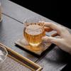 Janpanese Style Heat-Resistant Glass Teacup Transparent Master Cup Household Kung Fu Tea Set Teaware Decorative Accessories