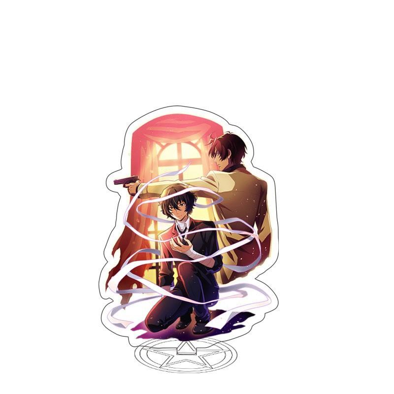 Bungou Stray Dogs Atsushi Nakajima Dazai Chuya Ryunosuke акриловая фигурка на подставке — фото 10