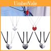 Magnetic Couple Lover Heart Pendant Charm Necklace Valentine's Gift