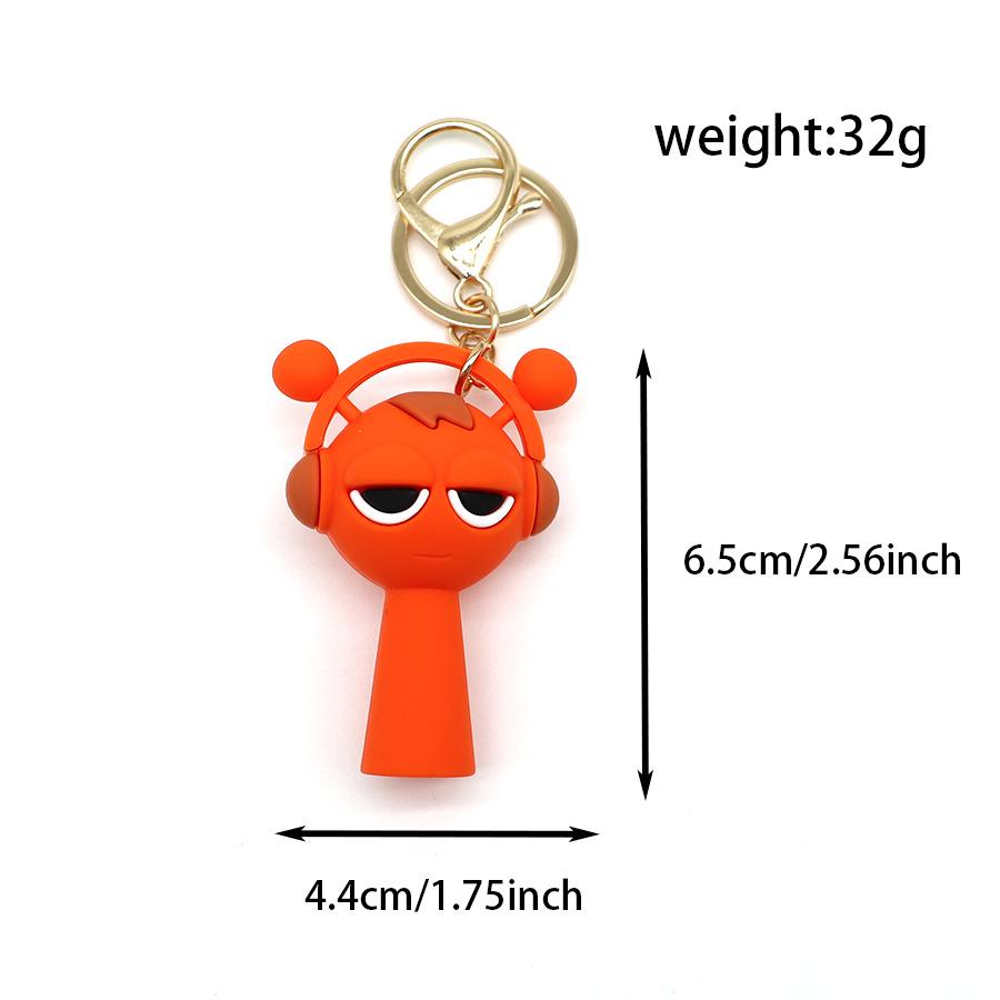 Brelok Rhythm Box Sprunki Ręcznie robiony Wisiorek Lalka Model Peryferyjny do Gry Brelok Wisząca Biżuteria Rhythm Box Ręcznie robiony