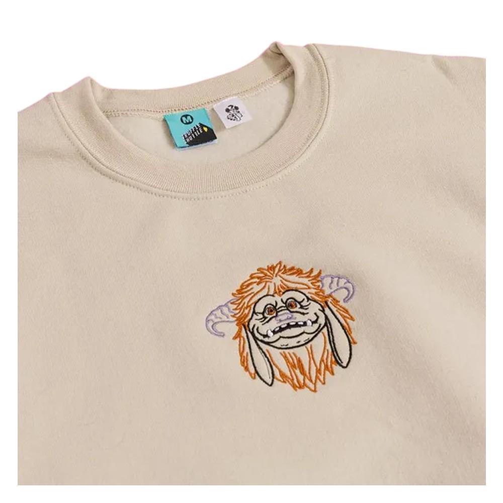 Labyrinth Unisex Adult Ludo Embroidered Sweatshirt