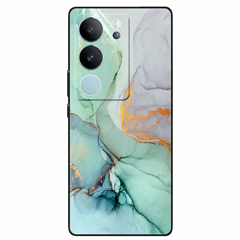 Phone Cases For Vivo V29 5G Cover 2023 Silicone Soft Lovely Marble Printing Coque for Vivo V29 V 29 V2250 Back Coque 6.78'' Etui