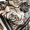 Imitation Cashmere Scarf Women'S Camellia Versatile Scarf Long Thickened Warm Shawl Live Broadcast