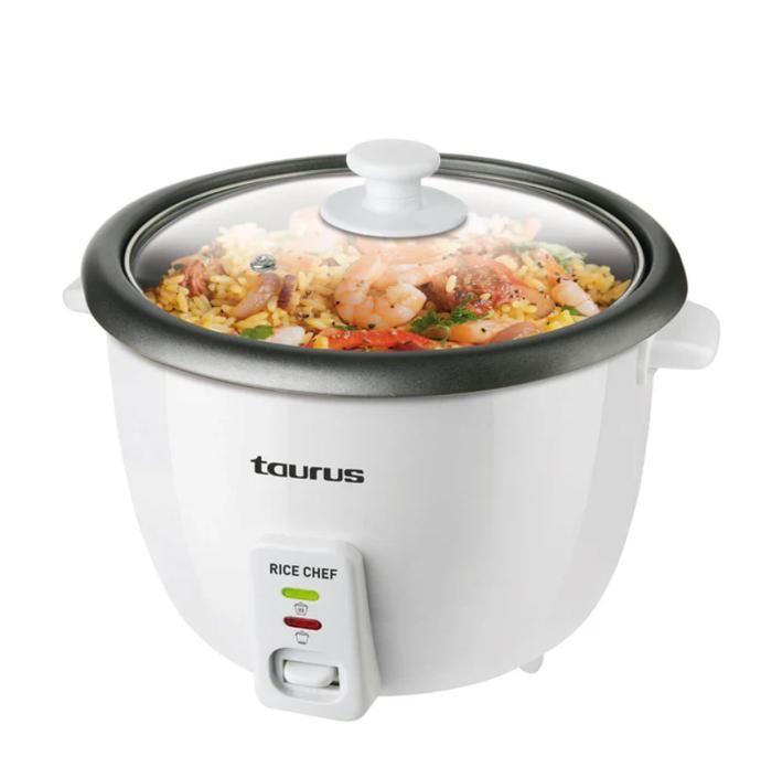 Dampfgarer - Taurus - Rice Chef - 700W - 1.8L - Antihaftbeschichtung