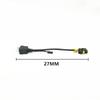 HID Xenon bulb H4 H/L wiring harness controller H4 flexible small relay cable wires H4 Bi-xenon small cable wires