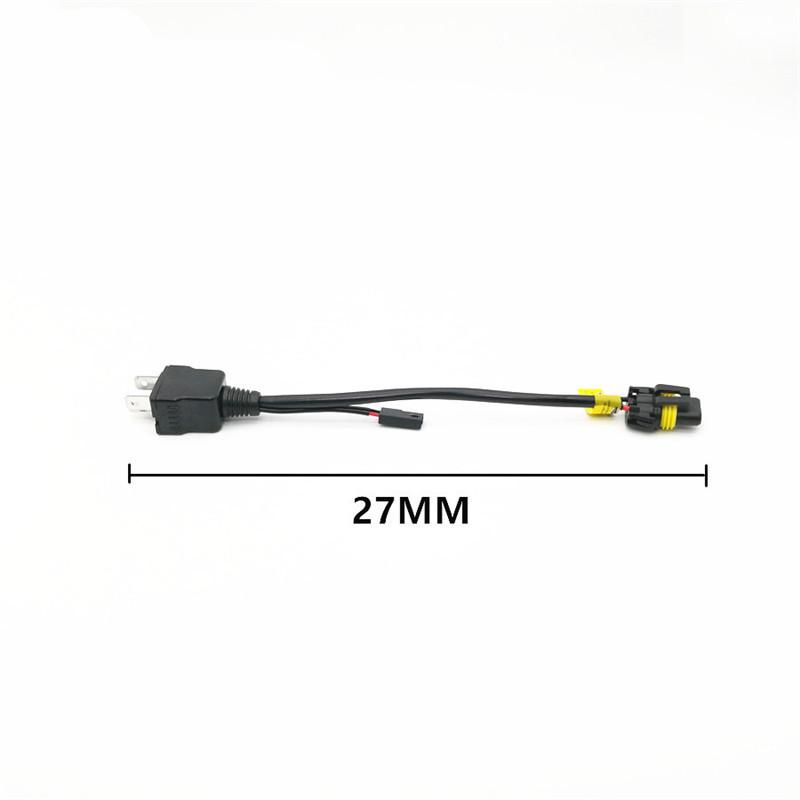 HID Xenon bulb H4 H/L wiring harness controller H4 flexible small relay cable wires H4 Bi-xenon small cable wires