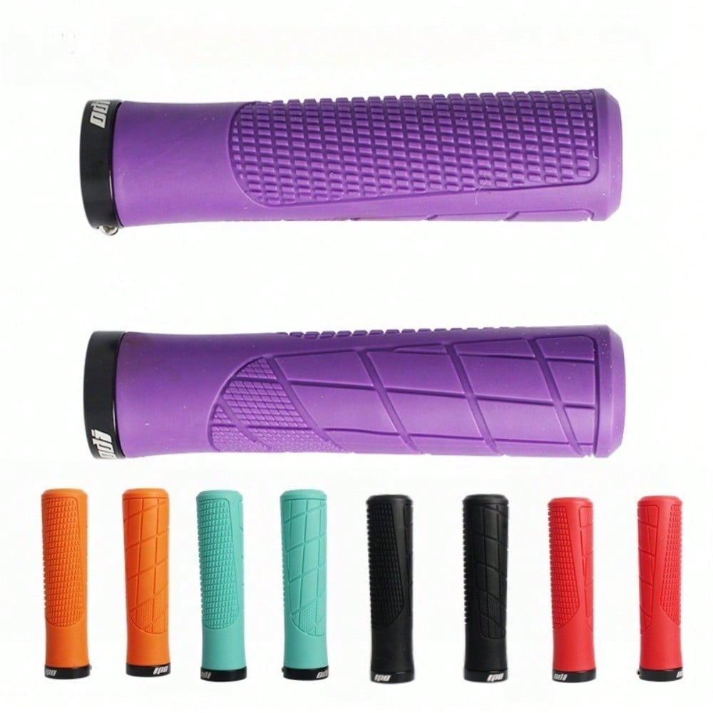 Rubber Grip, Mountain Bike Grip, Lock Grip, Non-slip Shock Absorber Folding Grip
