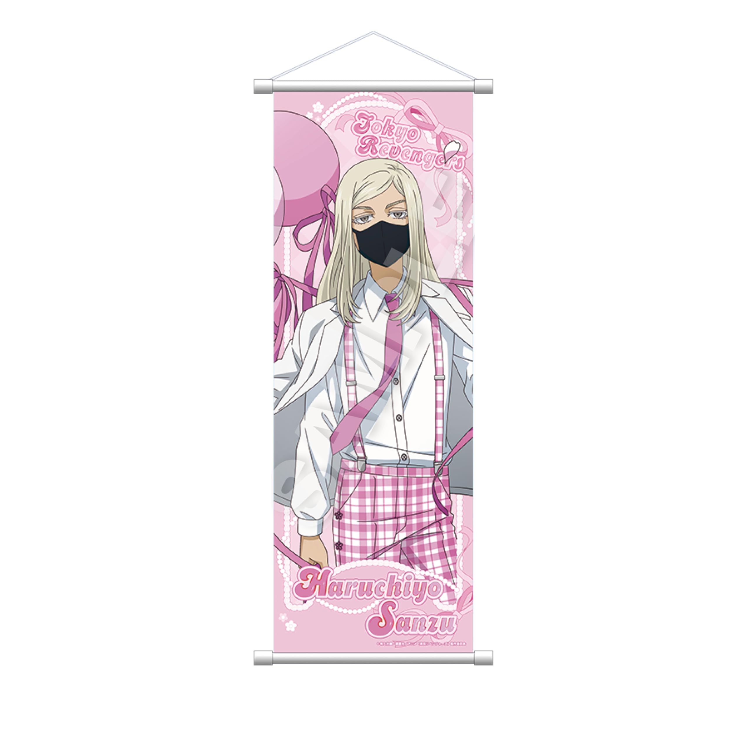 

Tokyo Revengers Sanzu Haru Chiya Slim Tapestry Balloon Suit Ver. рожевий
