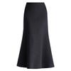 Autumn/Winter 2025 Cashmere High-Waist Mermaid Pencil Skirt