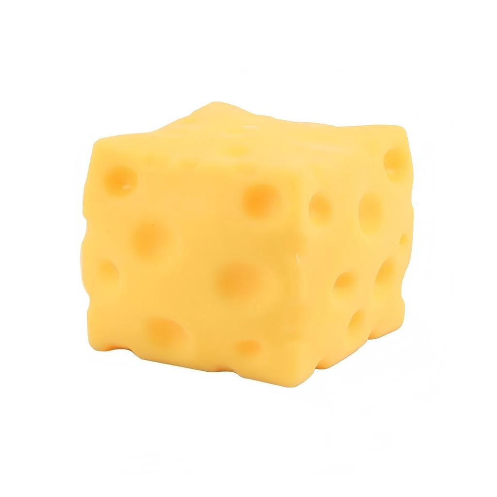 1 Stück Riesen-Käse-Quetschspielzeug Extra Große Größe Käse Squishy Fidget Spielzeug Langsamer Rückprall Formbare Entlüftungsball für Erwachsene Geschenke
