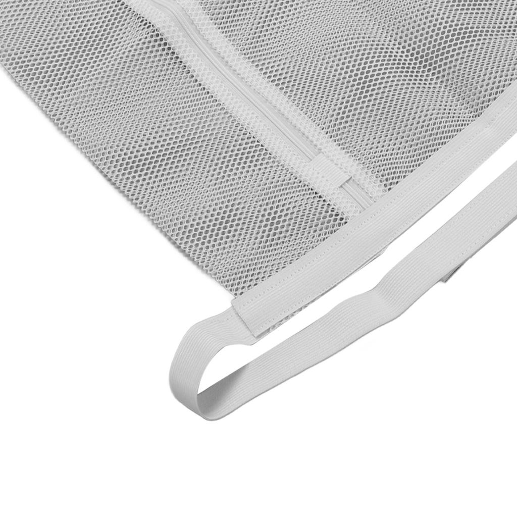 2PCS Sneaker Dryer Bag Reusable Sneaker Drying Mesh Bags Fine Net Laundry Bags with Zipper and Strap for Washing Machine