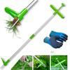 Weed Removal Tool With Gloves Weeder Garden Furniture Hand Gardening Manual Tools Products Accessories Farming Supplies Pull