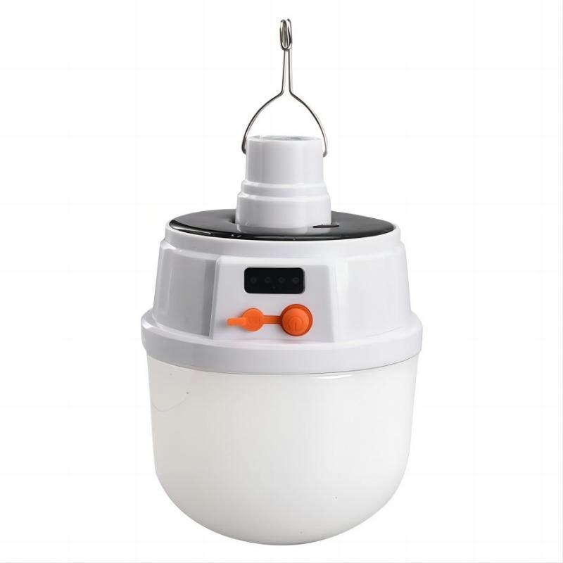 1PC Solar Home LED Bulb Light Electric Display Rechargeable Stall Light Outdoor Emergency Light Camping Light Tent Light
