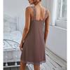 Elegant Lace Nightgown - Comfortable Soft Camisole Sleepwear for Women, Perfect for Spring & Summer.