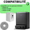 Zubehörpaket für Ecovacs Deebot X2 Deebot X2 OMNI Deebot X2 PRO - Staubsaugerbeutel [8er-Pack] Mikrofaser-Wischmop [4er-Pack]