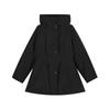Less 2023 Winter Mid-Length Hooded Down Jacket