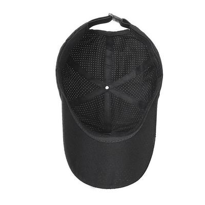 Unisex Quick-Dry Sun Hat: Summer Perforated Baseball Cap for Outdoor Sports