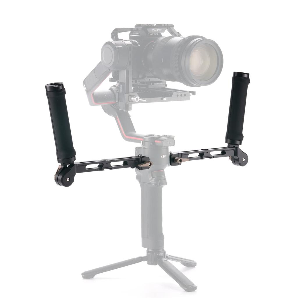 Suport cu mâner dublu TILTA pentru DJI și RS3 Pro RS2, RSC2, RS3, (TGA-DHB2)