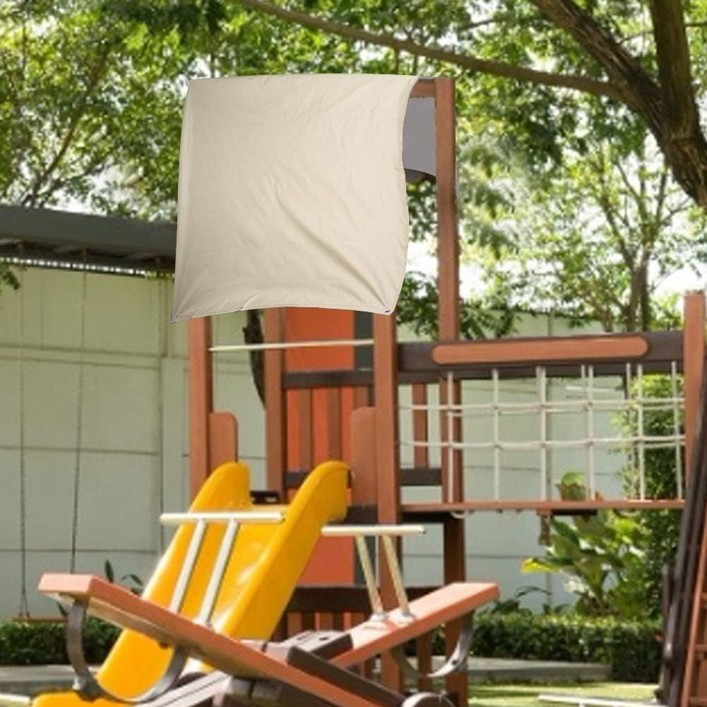 Крыша для игровой площадки, Навес для игровой площадки, Тент-чехол, Защитные экраны для игровых площадок(бежевый)