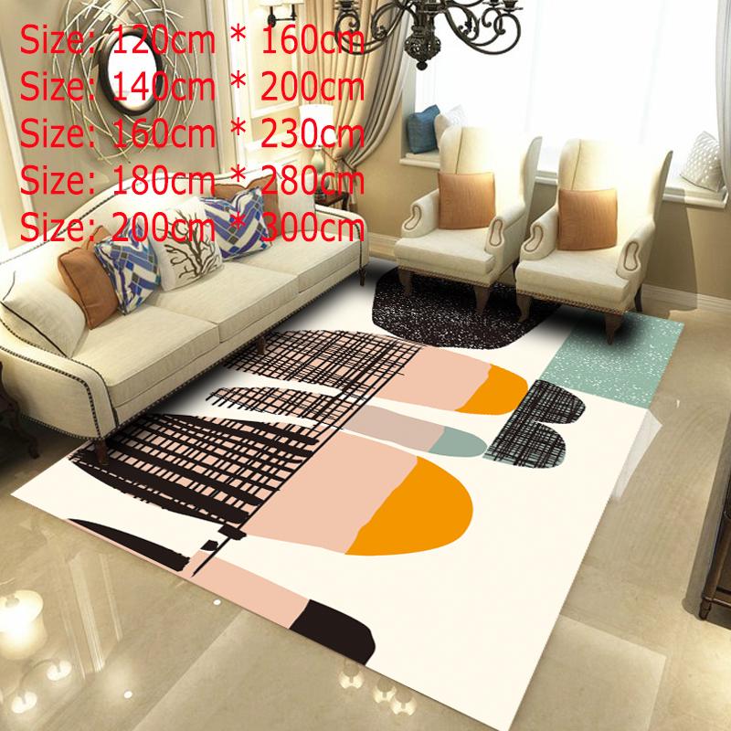 Buy 3D Geometric Pattern Carpet for Living Room Decoration Carpet Home ...