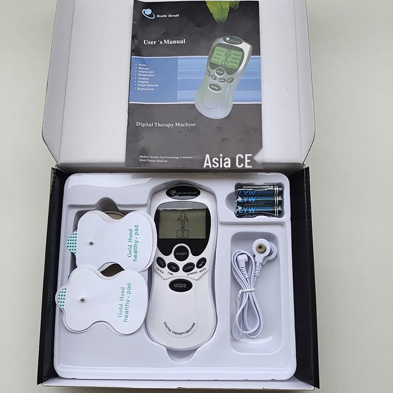 

TENS Blue Screen Digital Meridian Instrument: Multi-functional Electronic Pulse Body Massager Bare Machine Only
