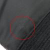 Great PRADA gloves Triangle Rib Knit Gloves with Logo black Virgin wool UMK75 Used