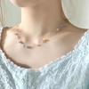 New Women's Bohemian Necklace Colorful Beads Korean Fashion Fresh Summer Simple Pendant Necklace Fashion Jewelry