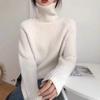 Women's High Neck Extra Thick Sweater Autumn Winter Lazy Loose Fit Outer Wear Pullover Knitted Base Layer
