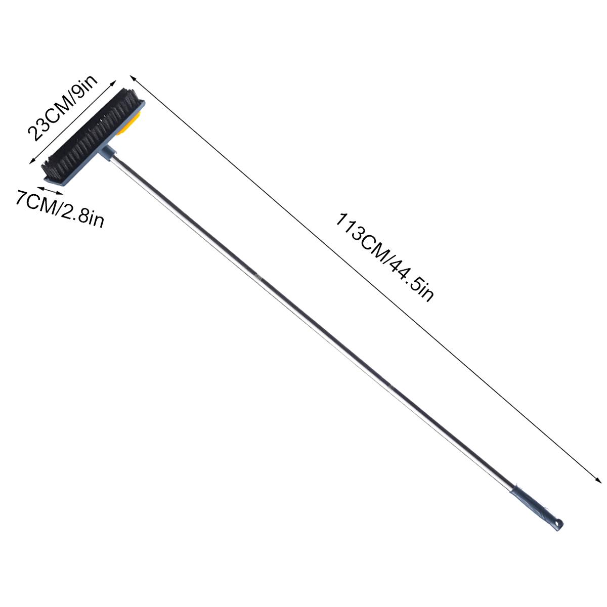 

2 в 1 Бытовая щетка для чистки пола Инструменты для чистки ванной комнаты Swith Регулируемая щетка с длинной ручкой для чистки плитки Инструменты синий