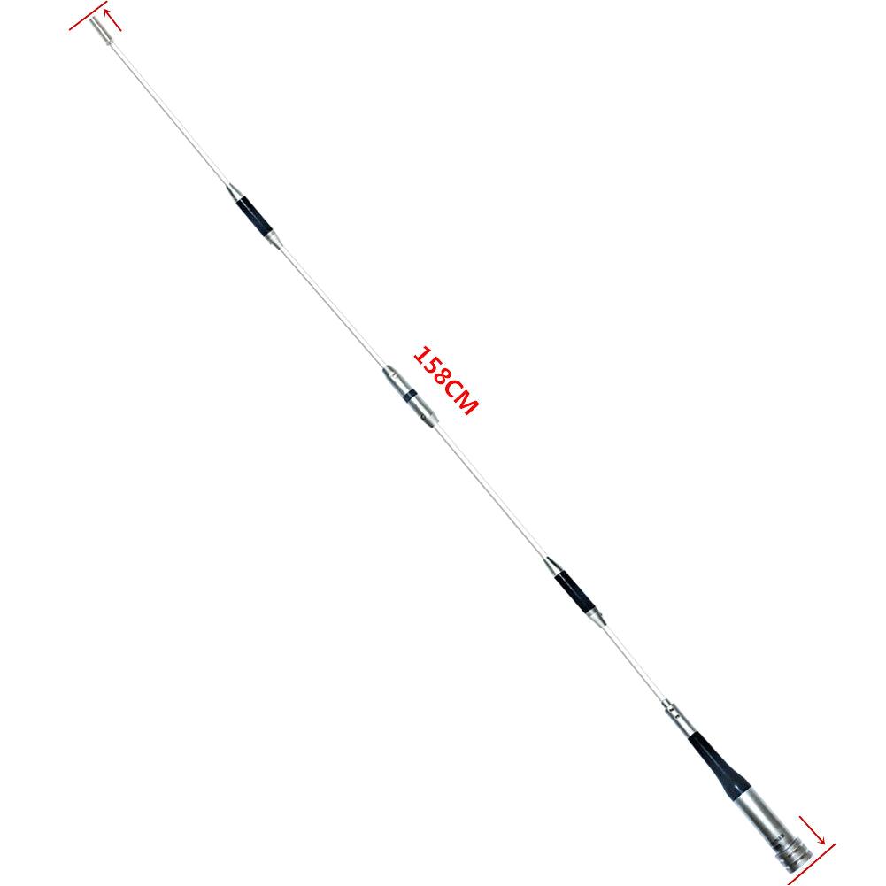 Car Radio Dual Band Antenna 144/430MHz 150W High Gain Antenna Lightweight Silver For SG-7900 144/430MHz VHF/UHF 100% Brand New