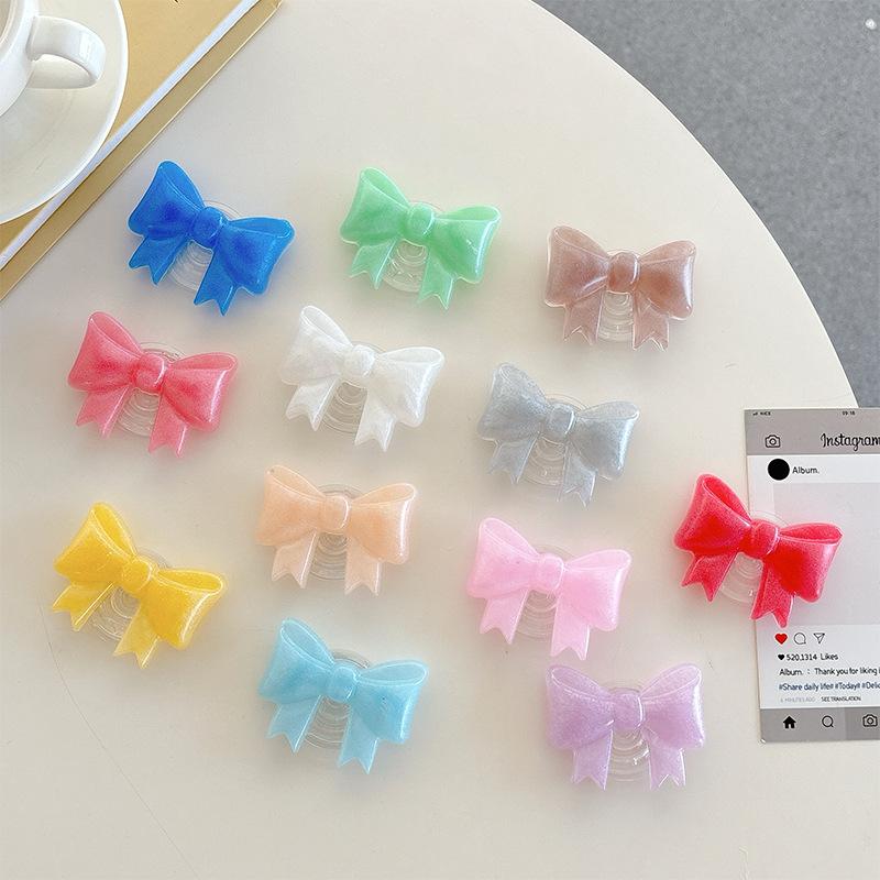 Mobile Phone Airbag Bracket, Bow Retractable Back Sticker, Desktop Bracket, Portable Lazy Watching Chasing Dramas
