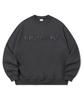 EPISODE UNTITLED Applique Embroidery Logo Sweatshirt_Charcoal