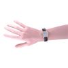 J-AXIS Women's AL1280-BK (Women's Fashion Watch Black Sun Flame) Round Watch Black Analog