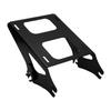 Tour Trunk Mounting Rack Heavy Duty Detachable Motorcycle Luggage Rack Mount Replacement for Electra Glide Black