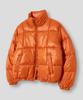 Filluminate Glossy Deuce Padded Jacket - Orange